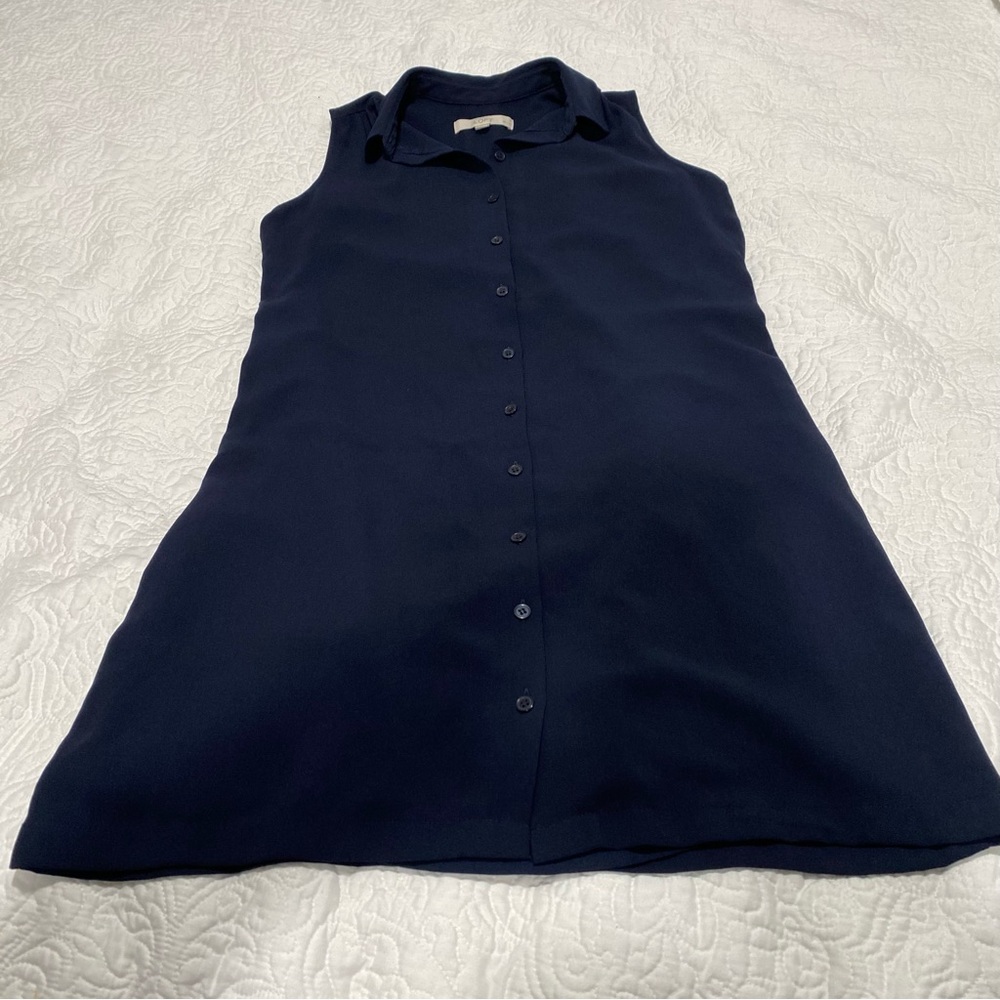 Ann Taylor Loft Petite Button Down Lined Dress Sl… - image 6